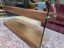 Angel Cerdà Bookcase walnut wood Glass Cupboard