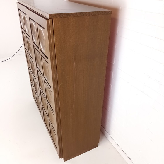 Image 1 of Vintage Gerhard Bartels Brutalist Highboard