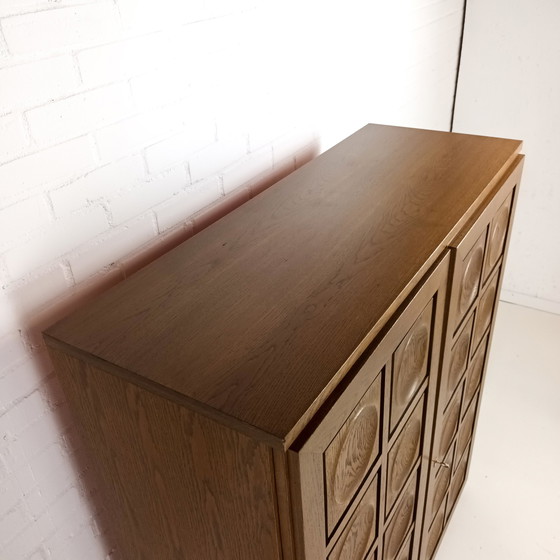 Image 1 of Vintage Gerhard Bartels Brutalist Highboard