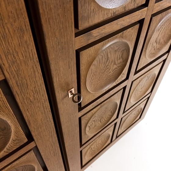 Image 1 of Vintage Gerhard Bartels Brutalist Highboard