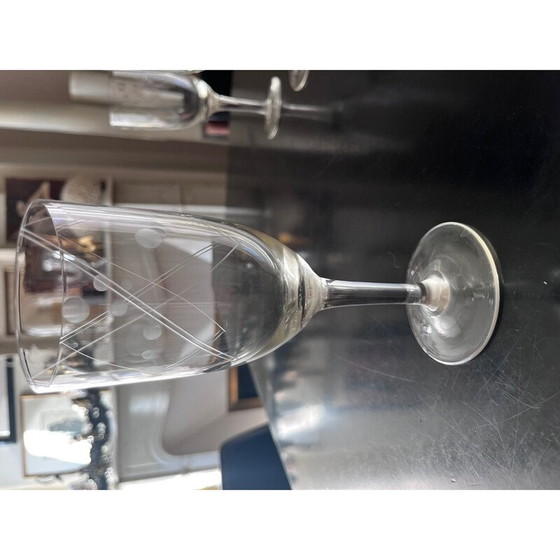 Image 1 of Set di bicchieri vintage cesellati, 1950
