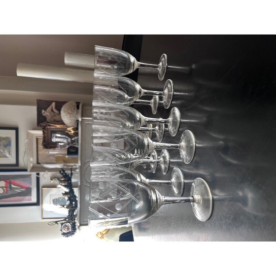 Image 1 of Set di bicchieri vintage cesellati, 1950