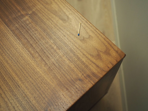 Image 1 of Walnut Chest Of Drawers, Scandinavian Design