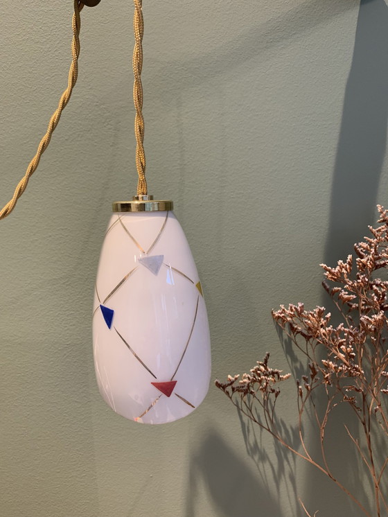 Image 1 of Lampada portatile vintage Arlecchino