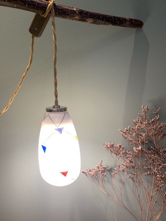 Image 1 of Lampada portatile vintage Arlecchino