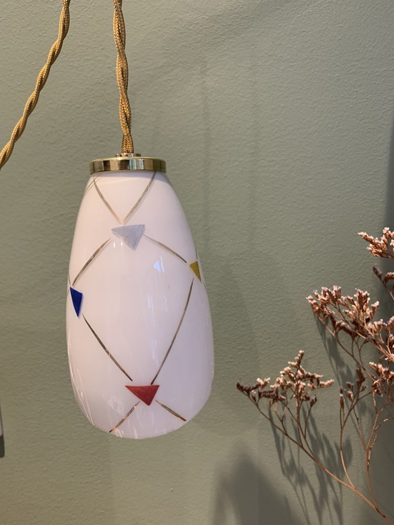 Image 1 of Lampada portatile vintage Arlecchino