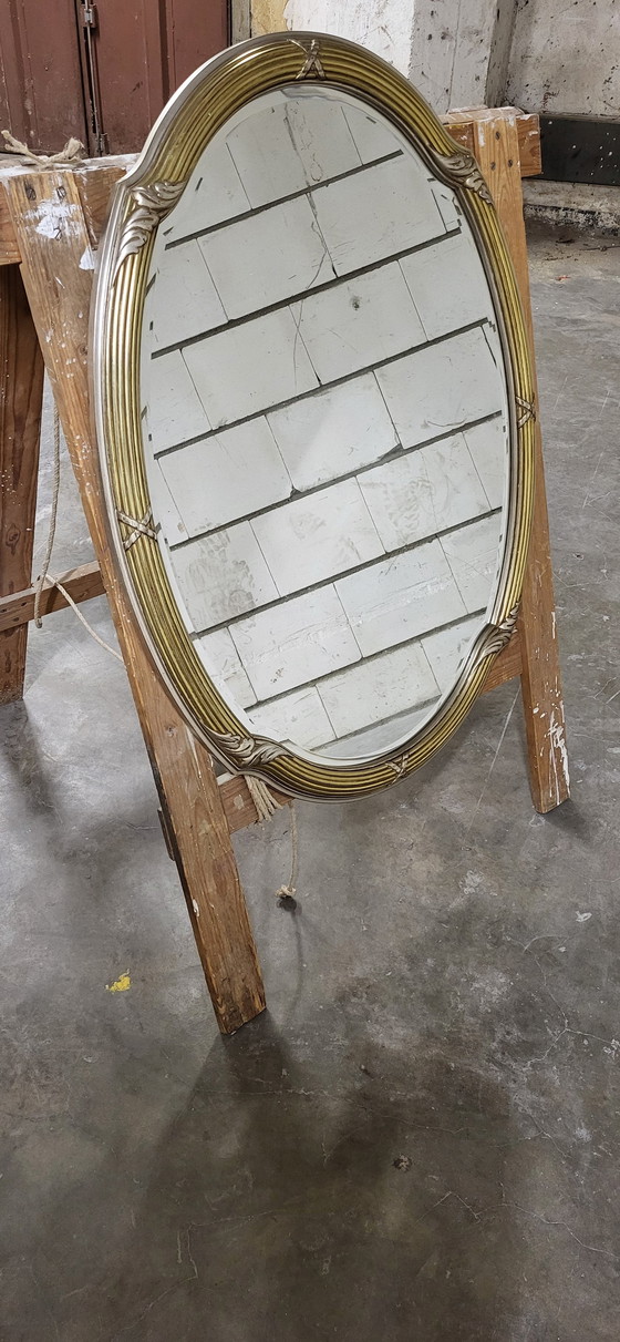 Image 1 of De Knudt Oval Mirror