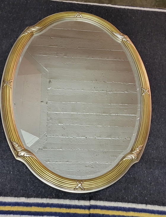 Image 1 of De Knudt Oval Mirror