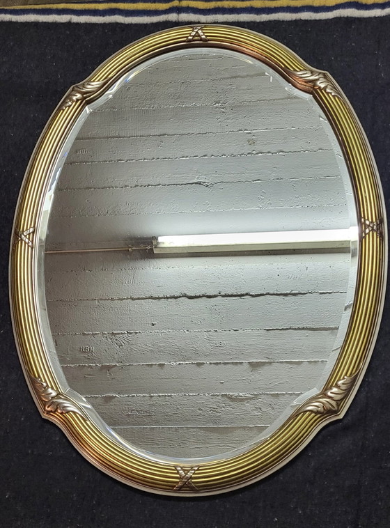 Image 1 of De Knudt Oval Mirror