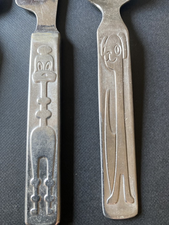 Image 1 of 60s children's cutlery Prince Neosil