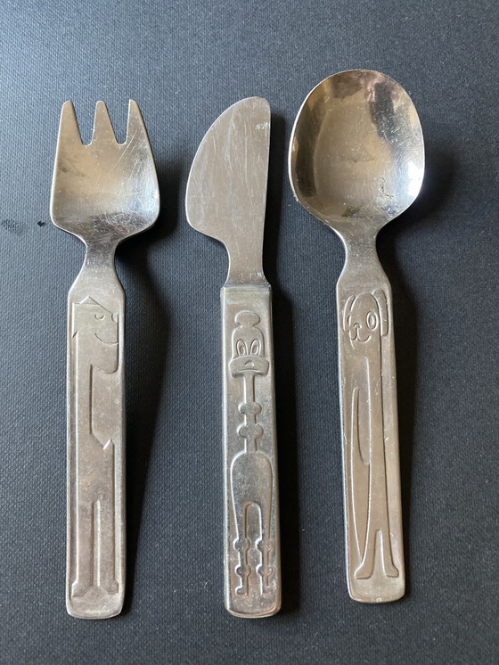 Image 1 of 60s children's cutlery Prince Neosil