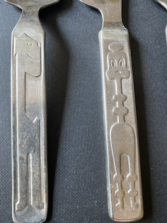 Image 1 of 60s children's cutlery Prince Neosil