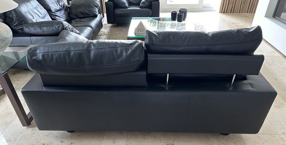 Image 1 of Durlet Leather Sofa Set