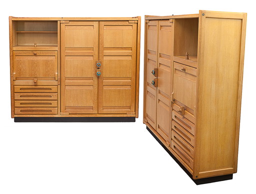 2x Guillerme and Chambron wardrobes