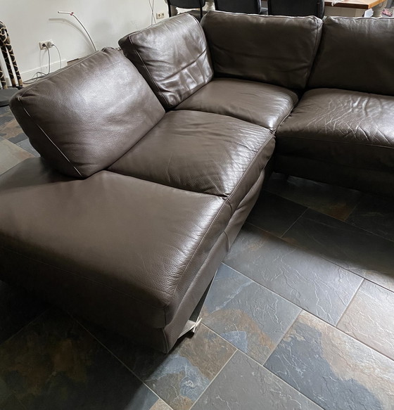 Image 1 of Natuzzi corner sofa