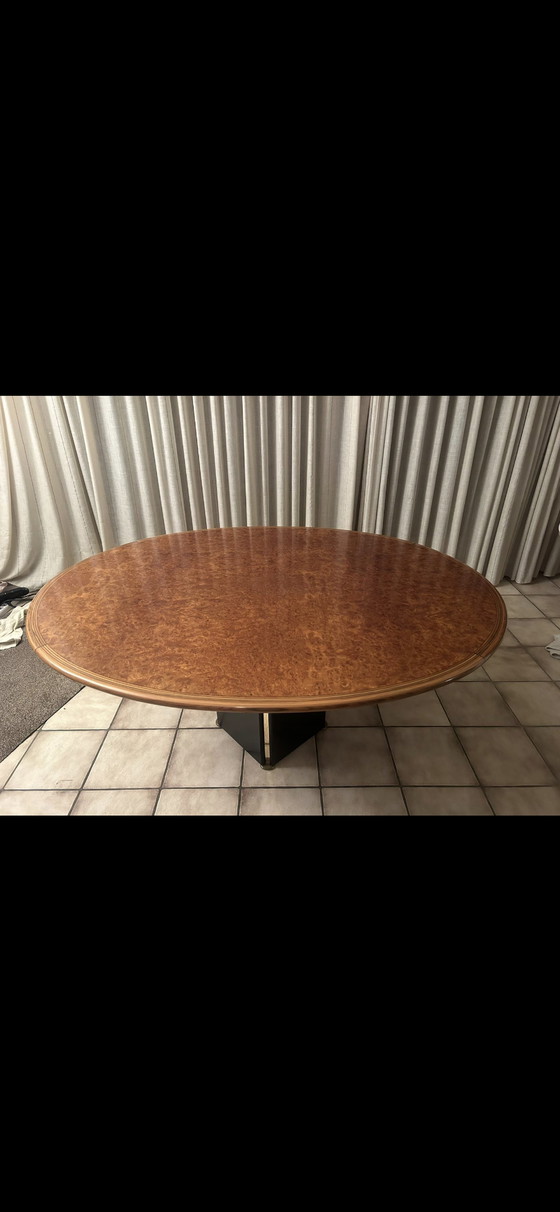 Image 1 of Maxalto Artona oval table design by Afra & Tobia Scarpa