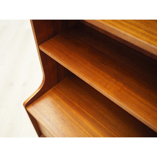 Teak bookcase, Danish design, 1970s, production: Denmark