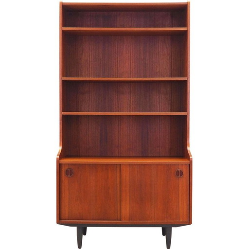 Teak bookcase, Danish design, 1970s, production: Denmark