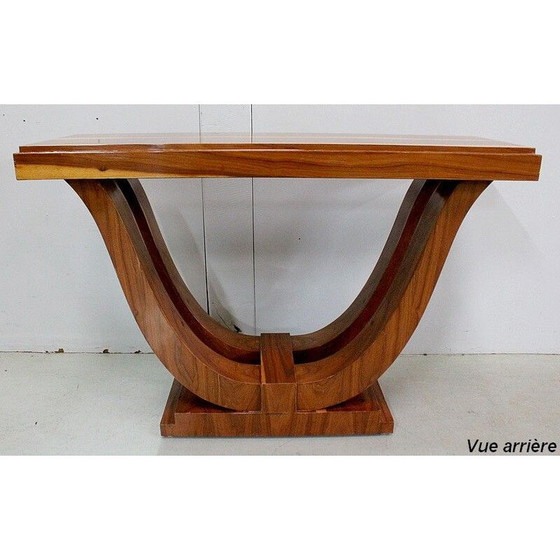 Image 1 of Vintage island wood console, Art Deco
