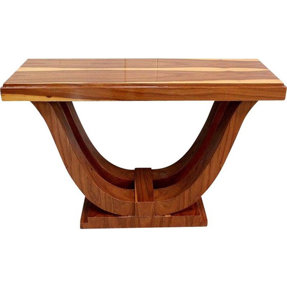 Image 1 of Vintage island wood console, Art Deco