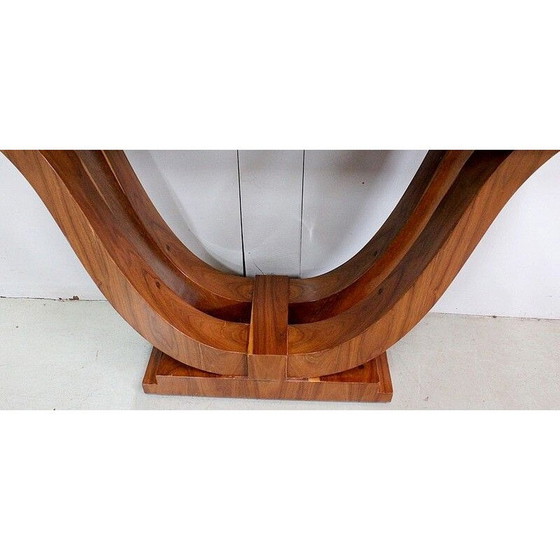 Image 1 of Vintage island wood console, Art Deco