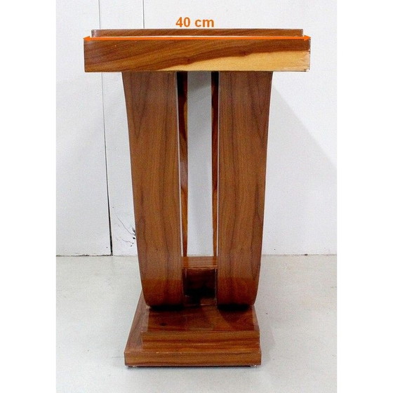 Image 1 of Vintage island wood console, Art Deco