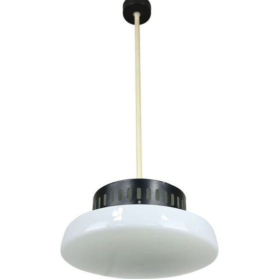 Image 1 of Vintage opaline pendant lamp, Danish