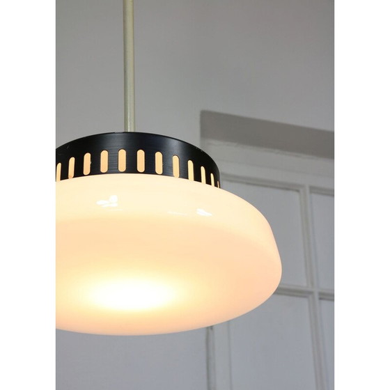 Image 1 of Vintage opaline pendant lamp, Danish