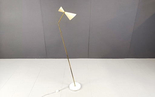 Lampadaire diabolo vintage, 1960