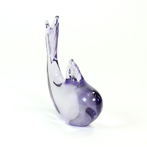 Image 1 of Pesce in vetro vintage di Miloslav Janku