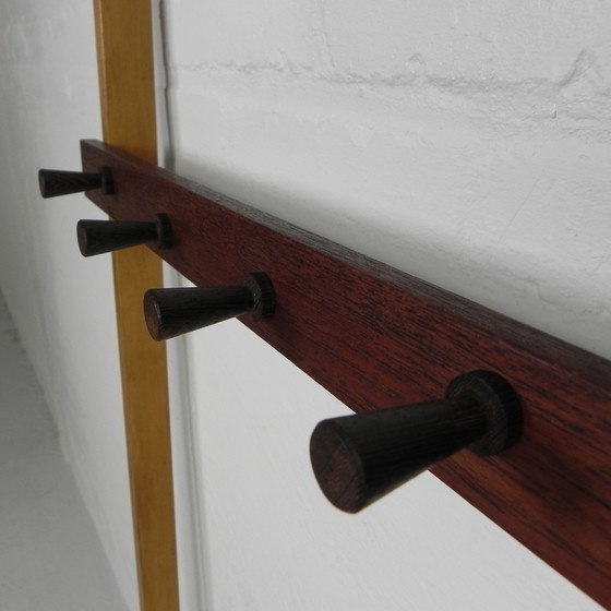 Image 1 of Appendiabiti da parete vintage in vari tipi di legno