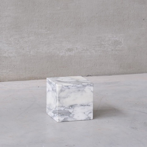 Image 1 of Oggetto quadrato in marmo vintage, Belgio anni '70