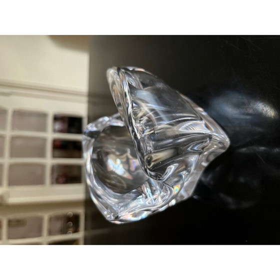Image 1 of Vintage crystal ashtray, 1970