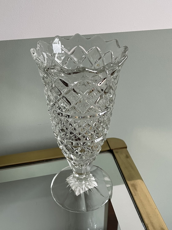Image 1 of Vintage vase cut glass