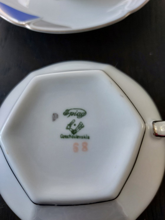 Image 1 of Service à thé vintage tchèque