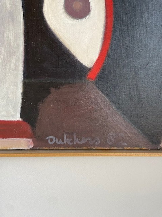 Image 1 of Painting Ed Dukkers - The Mirror