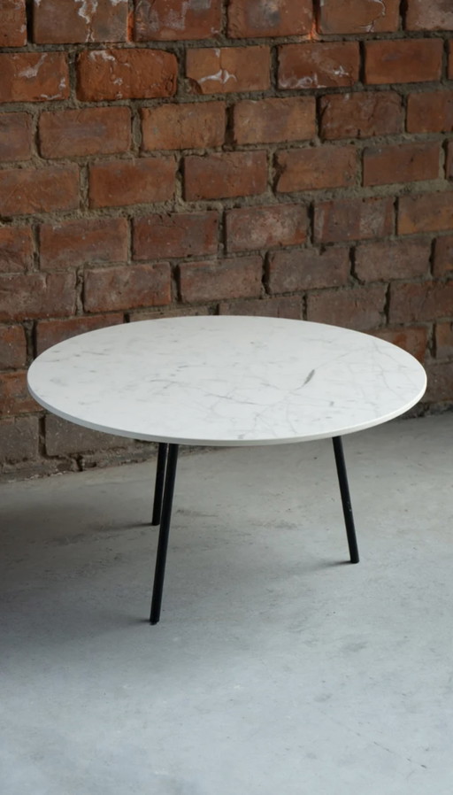 Table basse en céramique - Céramique de Carrare - Ronde - Diamètre 70cm