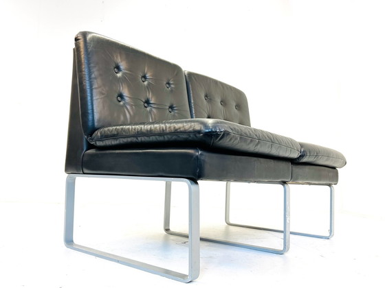 Image 1 of Margarete Klober leather two-seater bench