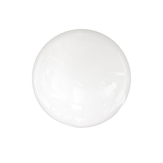 Image 1 of Vintage industrial wall lamp in blown glass and ceramic, Germany 1980