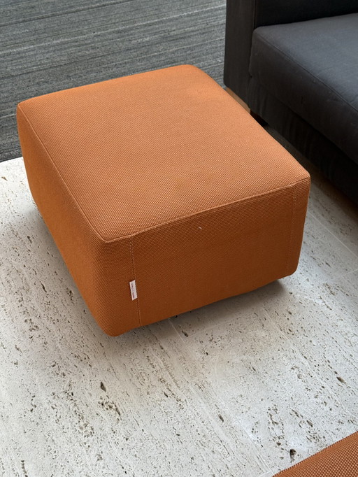 Flexform Bangkok Design Poufs - 2 Pieces - Fine Condition