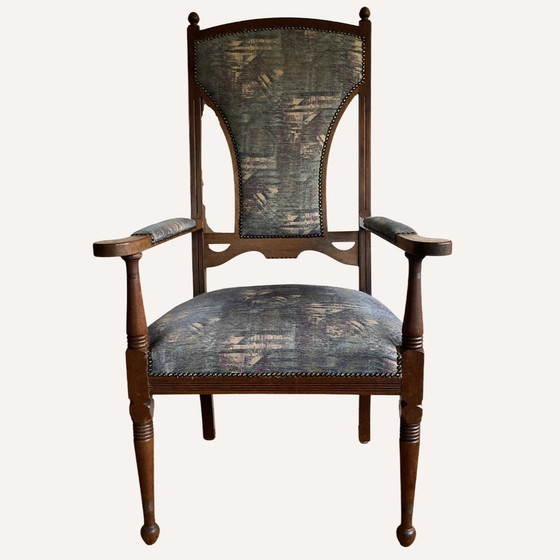 Image 1 of Arts And Crafts English Armchair