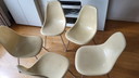 5x Herman Miller Eames Fiberglass chair