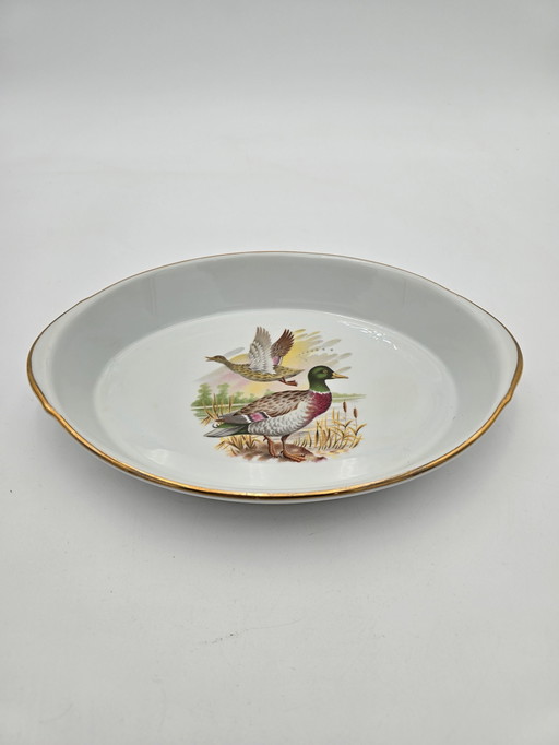 Jacques Cœur "Les Canards" Porcelain Dish