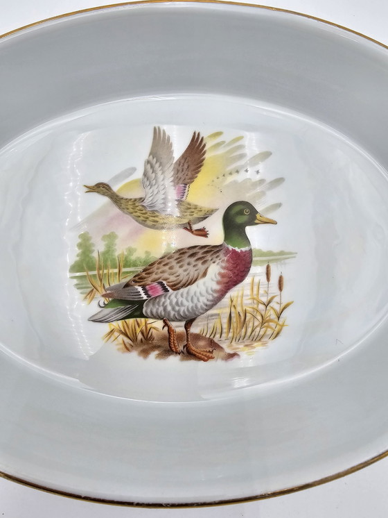 Image 1 of Jacques Cœur "Les Canards" Porcelain Dish