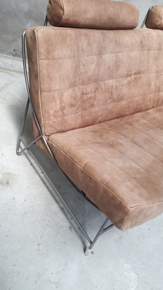 Image 1 of Leolux Volare two-seater sofa