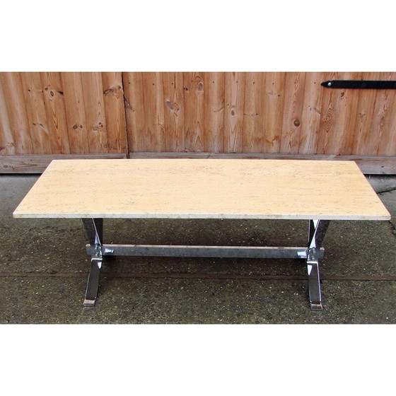 Image 1 of Travertine vintage bench, 1970s