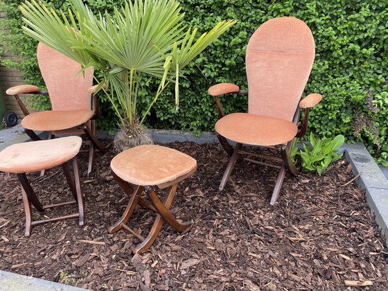 Image 1 of Chaises pliantes vintage françaises