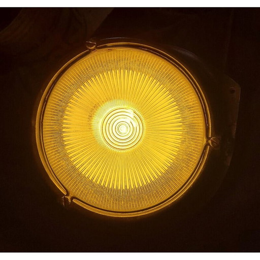 Vintage Holophane wall lamp, 1950