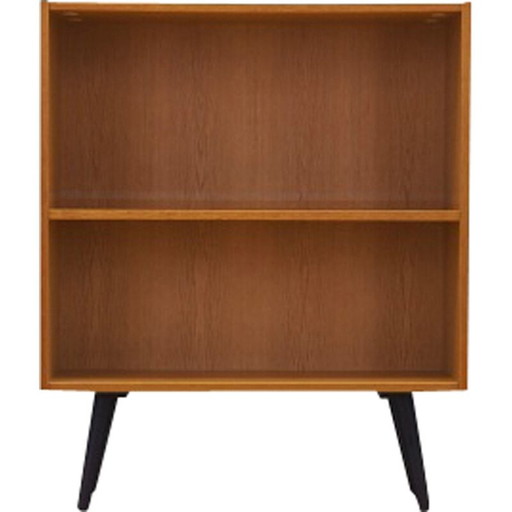 Ash bookcase, Danish design, 1970s, manufacturer: Domino Møbel