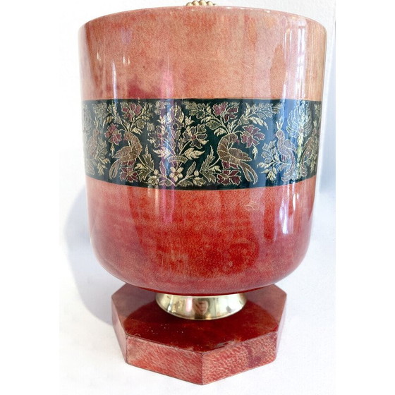 Image 1 of Cubo de hielo de mediados de siglo de Aldo Tura, Italia, década de 1960